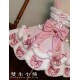 Twin Bears Frosting Sugar Rabbit Salopette and JSK(1st Pre-Order/2 Colours/Full Payment Without Shipping)